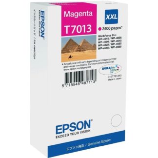 Originální inkoust Epson T7013 XXL – purpurová (magenta) s kapacitou 34,2 ml