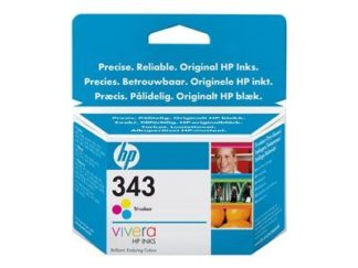 HP 343 - 7 ml - barva (azurová, purpurová, žlutá) - originál inkoustová cartridge C8766EE