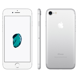 iPhone 7 32GB bílo-stříbrný + flipové pouzdro