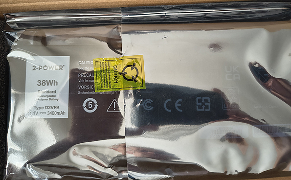 2-POWER Baterie 11,1V 3400mAh pro Dell Inspiron 15 (7547), 15 (7548), Vostro 14 (5459) - Obrázek 2